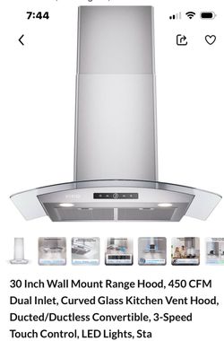 Extractor de aire para cocina