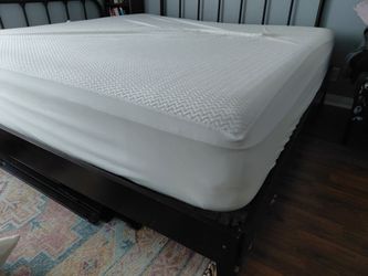 California King Temperpedic mattress and frame