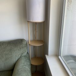 Lamp with 3-Shelves