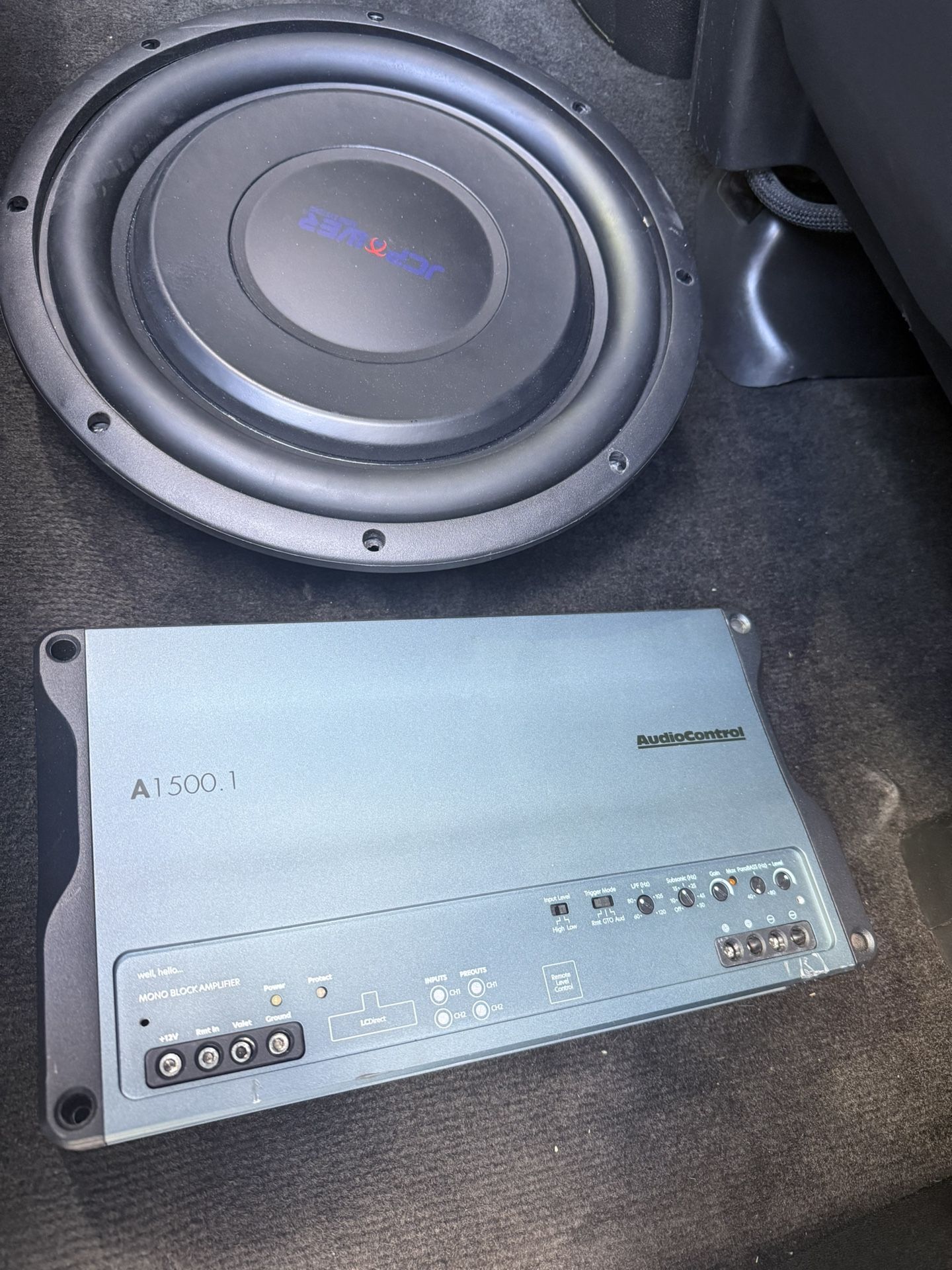 Subwoofers , Amplifier And Box
