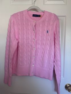 Polo Ralph Lauren Cardigan Pink XL