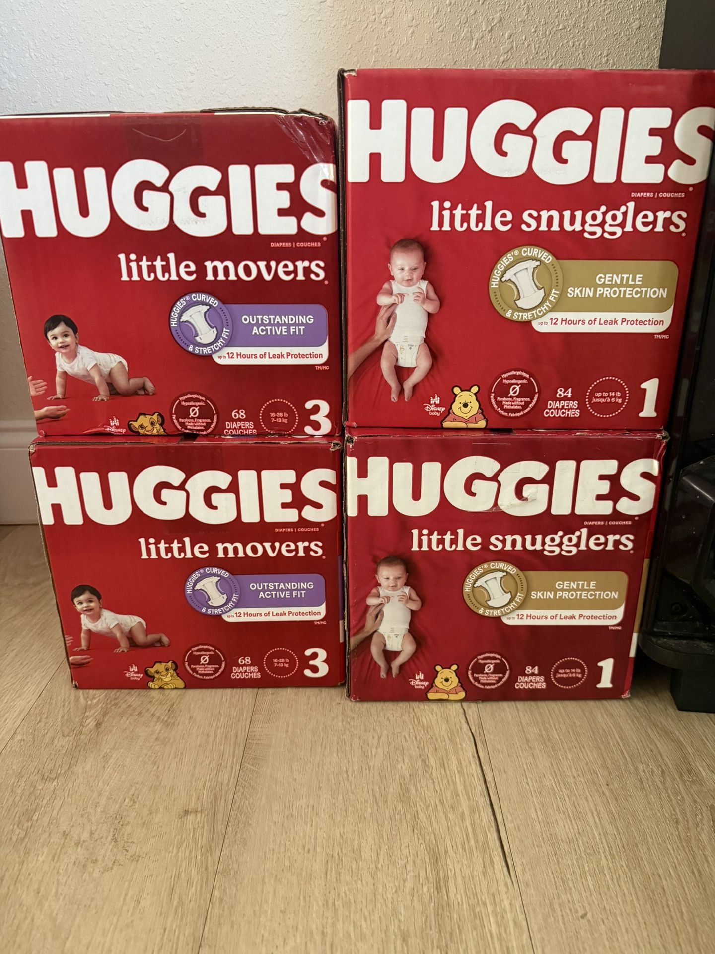 Huggies Diapers Size 1 And 3