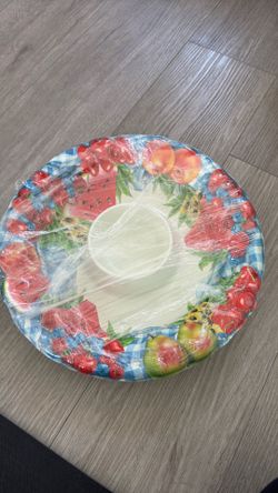 🍽️ Round Chip & Dip Serving Tray