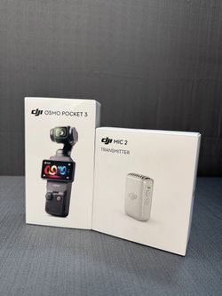 Dji Osmo Pocket 3 Combo with Dji wireless Mic Transmitter