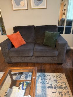Free couch and loveseat