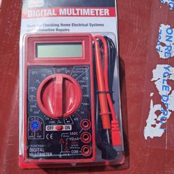 7 Function Digital Multimeter For Precise Electronic Measurements Tests Digital Amp OHM Volt Meter ACDC Voltmeter

