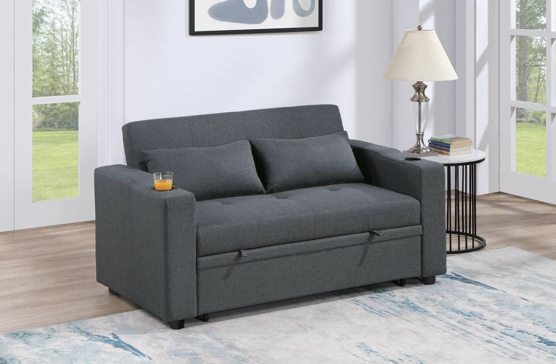 Sofa Bed With Cup Holder