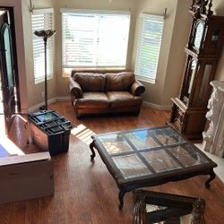 Leather Couches Must go today