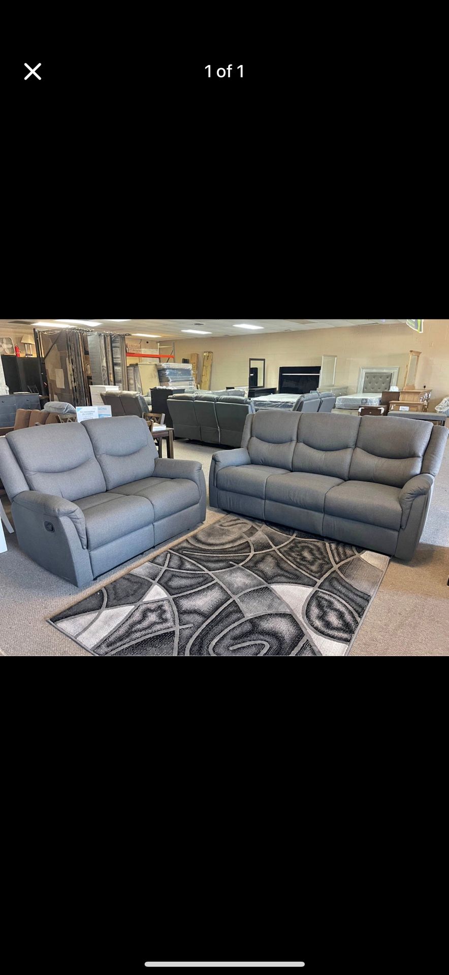 NEW SOFA & LOVESEAT RECLINER