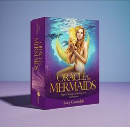 Oracle of the Mermaids 45-Card Deck With Guidebook by Lucy Cavendish Near Mint Condition. Product Type: This is an oracle card deck designed for divin