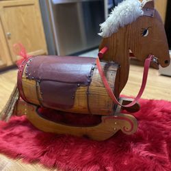 Vintage Rocking Horse 