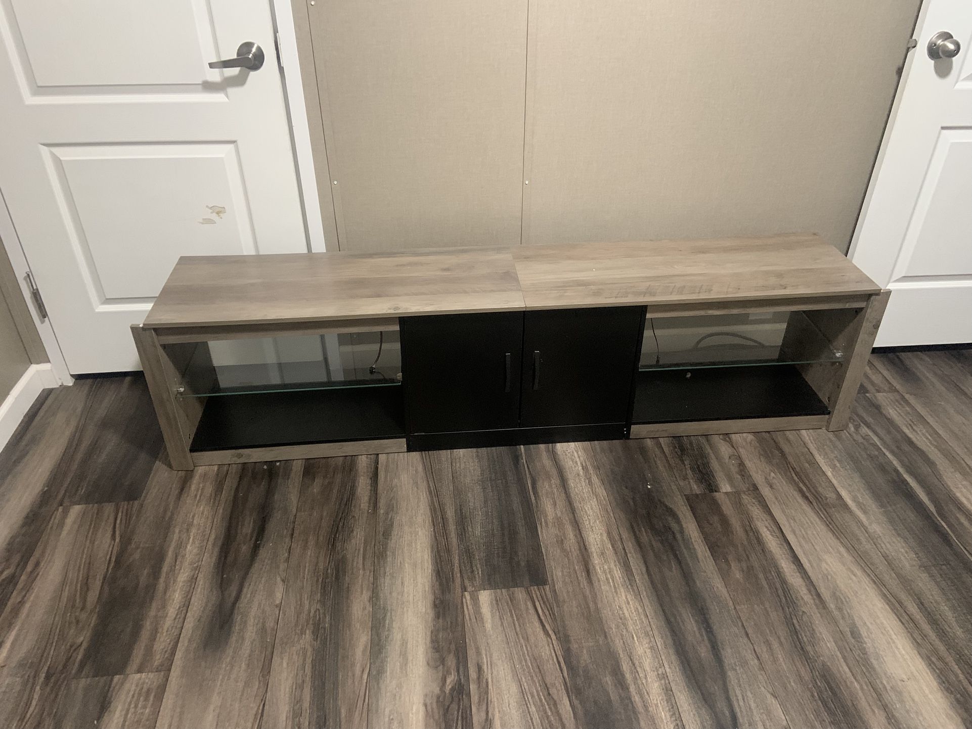 estier 70-inch wash grey TV stand