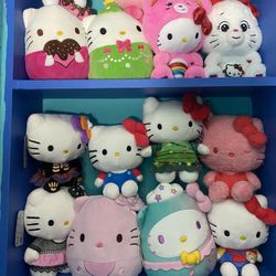 Hello Kitty Plushies
