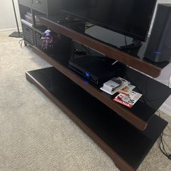 Black And Brown Entertainment Center
