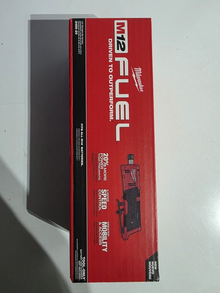 Milwaukee M12 Straight Die Grinder