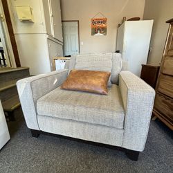 Grey Lounge Chair