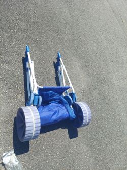 Beach cart with big wheels