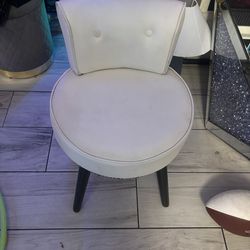 White Vanity Seats Makeup Sofa Stool
