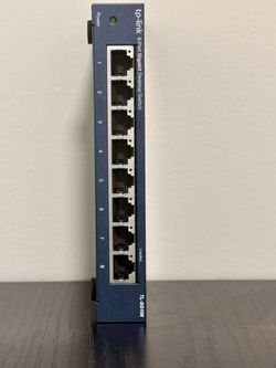 TPLink 8 port Gigabit Network switch-10$