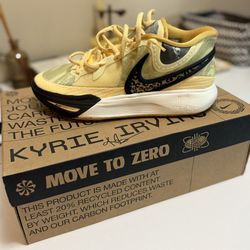 Nike Kyrie 8 (Kyrie Infinity) "Citron Tint Leopard" - Size 7 Men's - NEW/DS