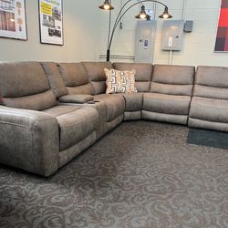 6pc Power Sectional
