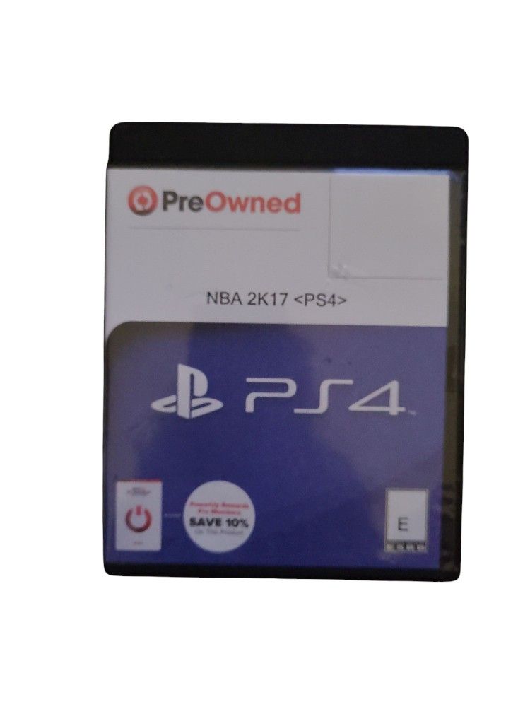NBA 2K17 Disc Only Game for PS4 PlayStation Sony Video Game