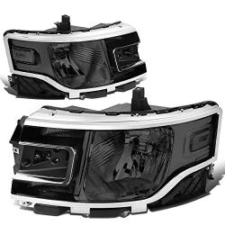 2013-2019 Ford Flex Pair Factory Style Headlight Lamp Set Replacement