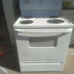 GE ESTUFA ELECTRICA LIMPIA TRABAJANDO 