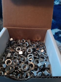 Nuts and washers 5/16 size