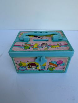 80s little twin star bank plastic box