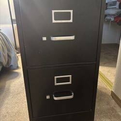 2-drawer file cabinet