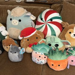 Squishmellow And Plushie Lot