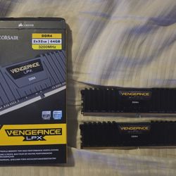 Corsair Vengeance 2x32Gb (64Gb) 3200MHz DDR4
