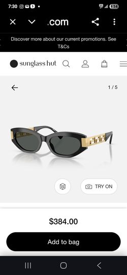 Versace VE4501F cat-eye