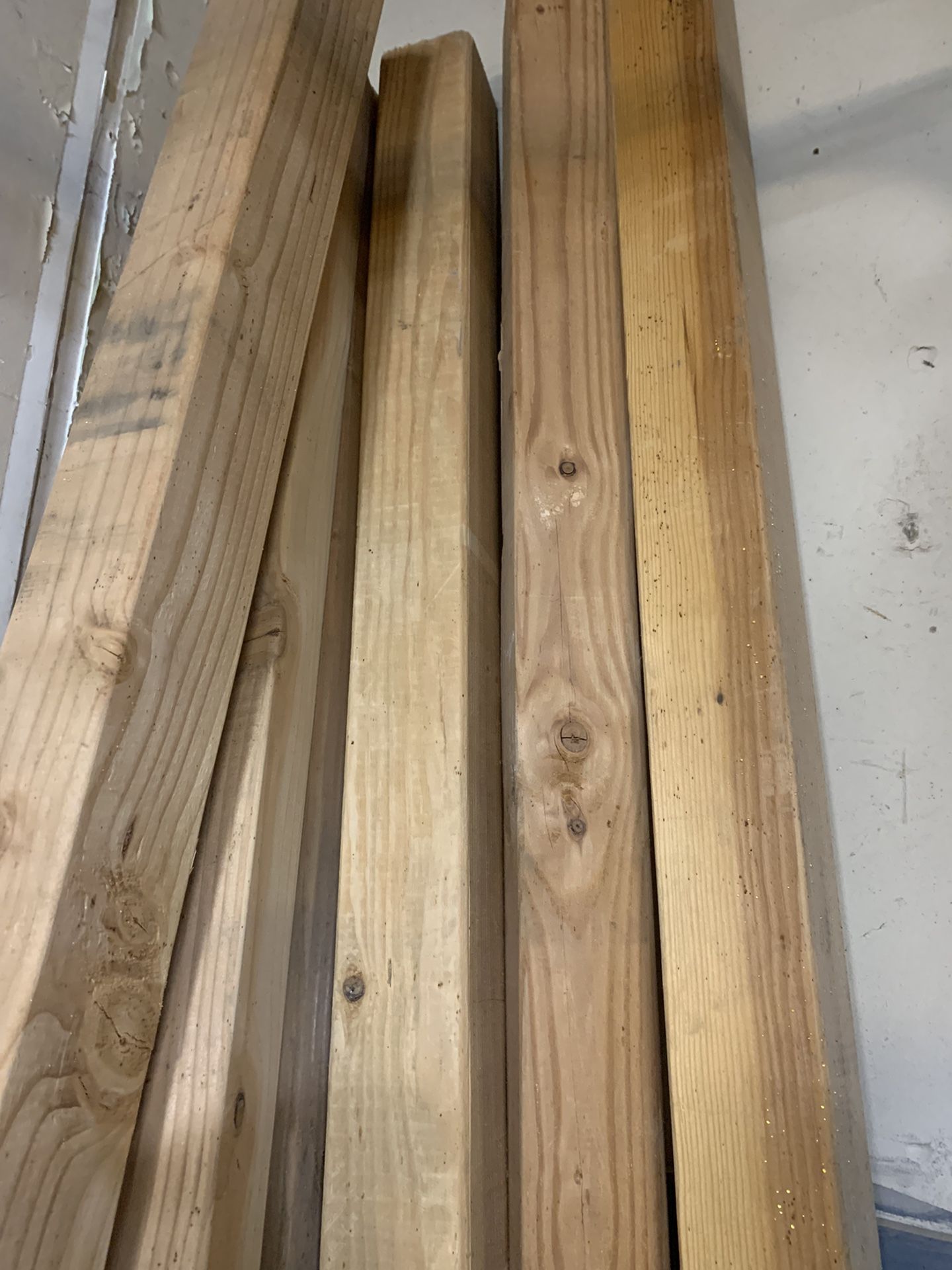 4x4x8 Redwood Extra Lumber  6ct 