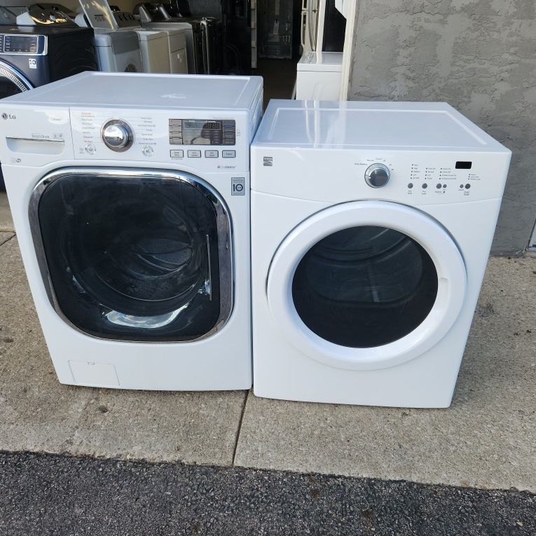 LG WASHER AND ELECTRIC DRYER DELIVERY IS AVAILABLE AND HOOK UP 
