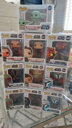 Very Nice STAR WARS COLLECTION FUNKO POPS