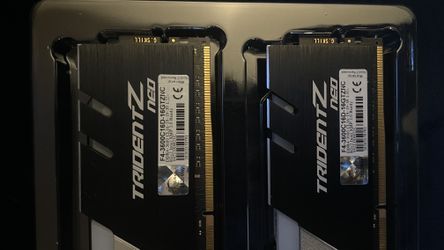 G.SKILL F4-3600C16D-16GTZR 16 GB (8 GB x 2) Trident Z RGB Series DDR4 3600 MHz Dual Channel Memory Kit - Black with Full Length RGB LED Light bar