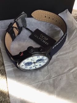 GLYCINE Pilot Chronograph , Full set