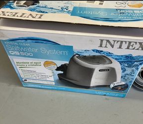 Intex Salt Water Chlorine System  Skimmer Pump Above Ground Pool