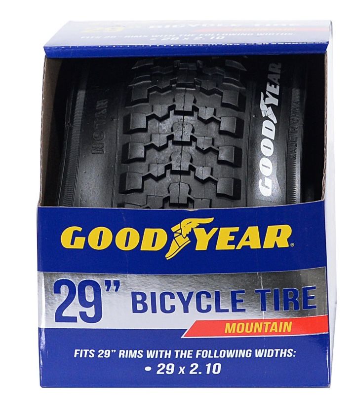 Goodyear Tires 29" x 2.1" Folding Mountain Bike Tire, Black