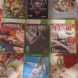 Xbox, Xbox 360 and Xbox one games