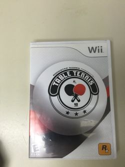 Wii Table Tennis