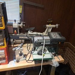 Belt Sander And Lathe