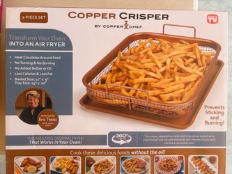 Copper Chef Copper Crisper 2-Piece Set