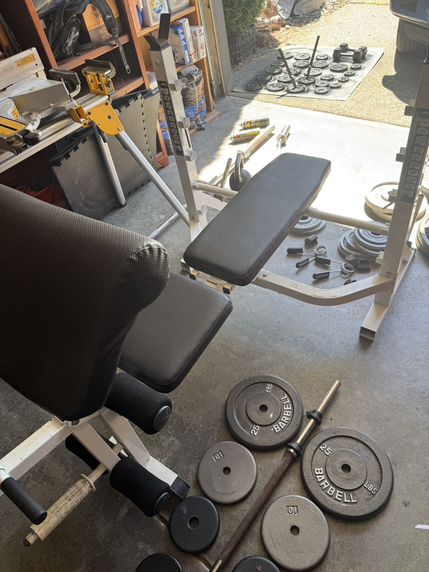 Olympic Weights Bench Press