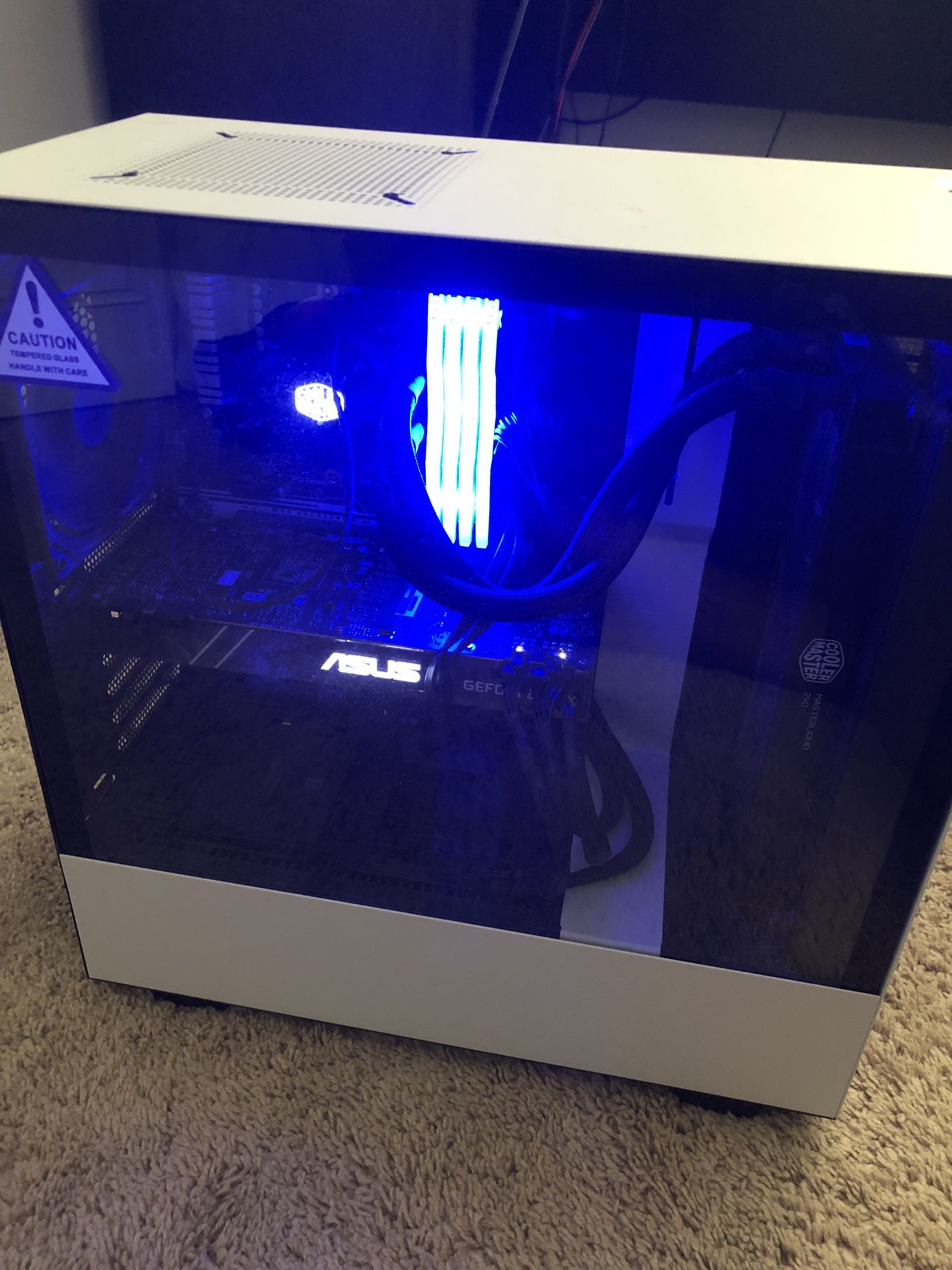 Liquid cooled 8 core, 32gb RAM, 1080ti, 1TB SSD