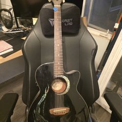 Luna Koi Fish Guitar