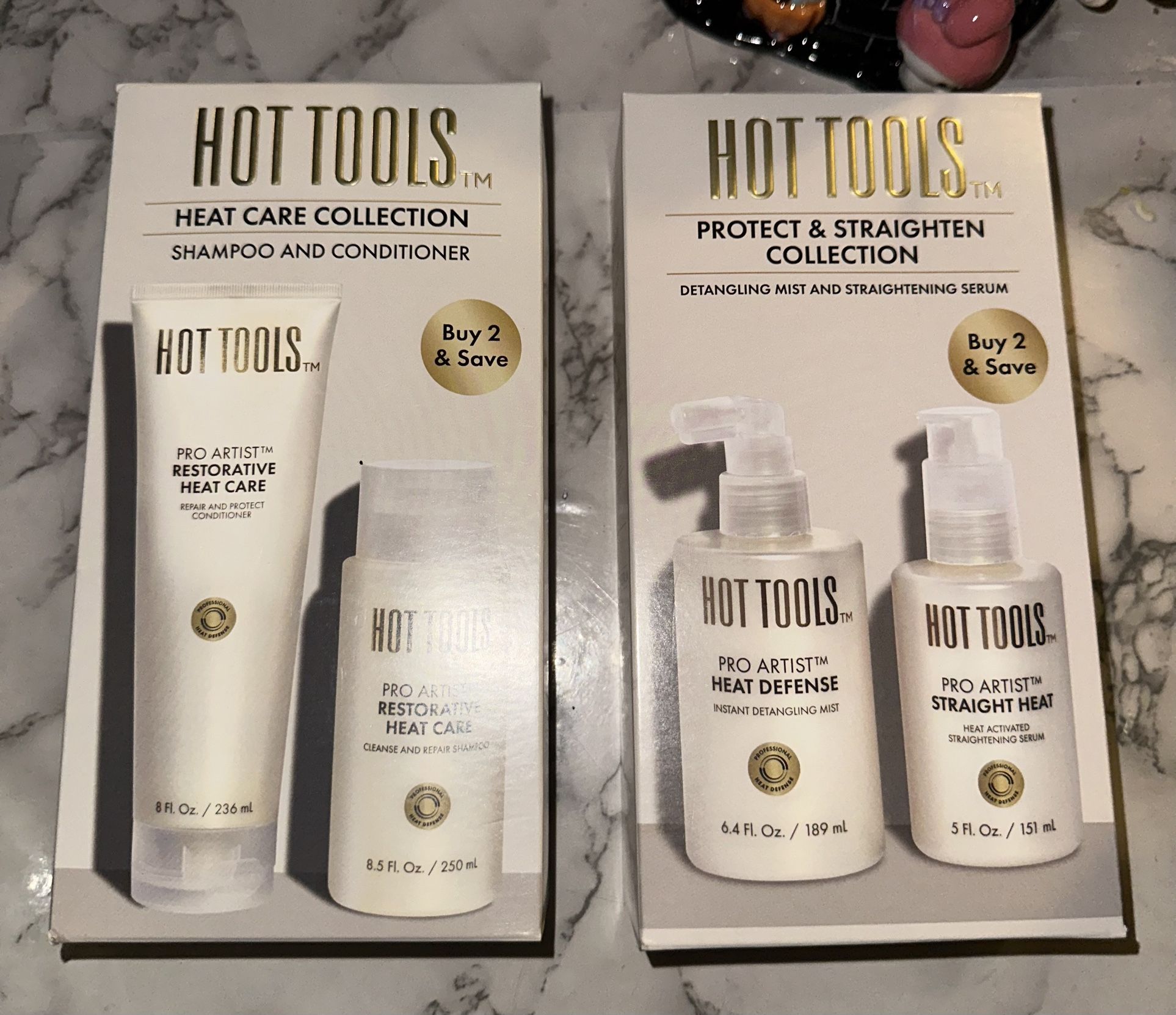 Hot Tools Shampoo/conditioner & Detangling Mist/ Straightening Serum