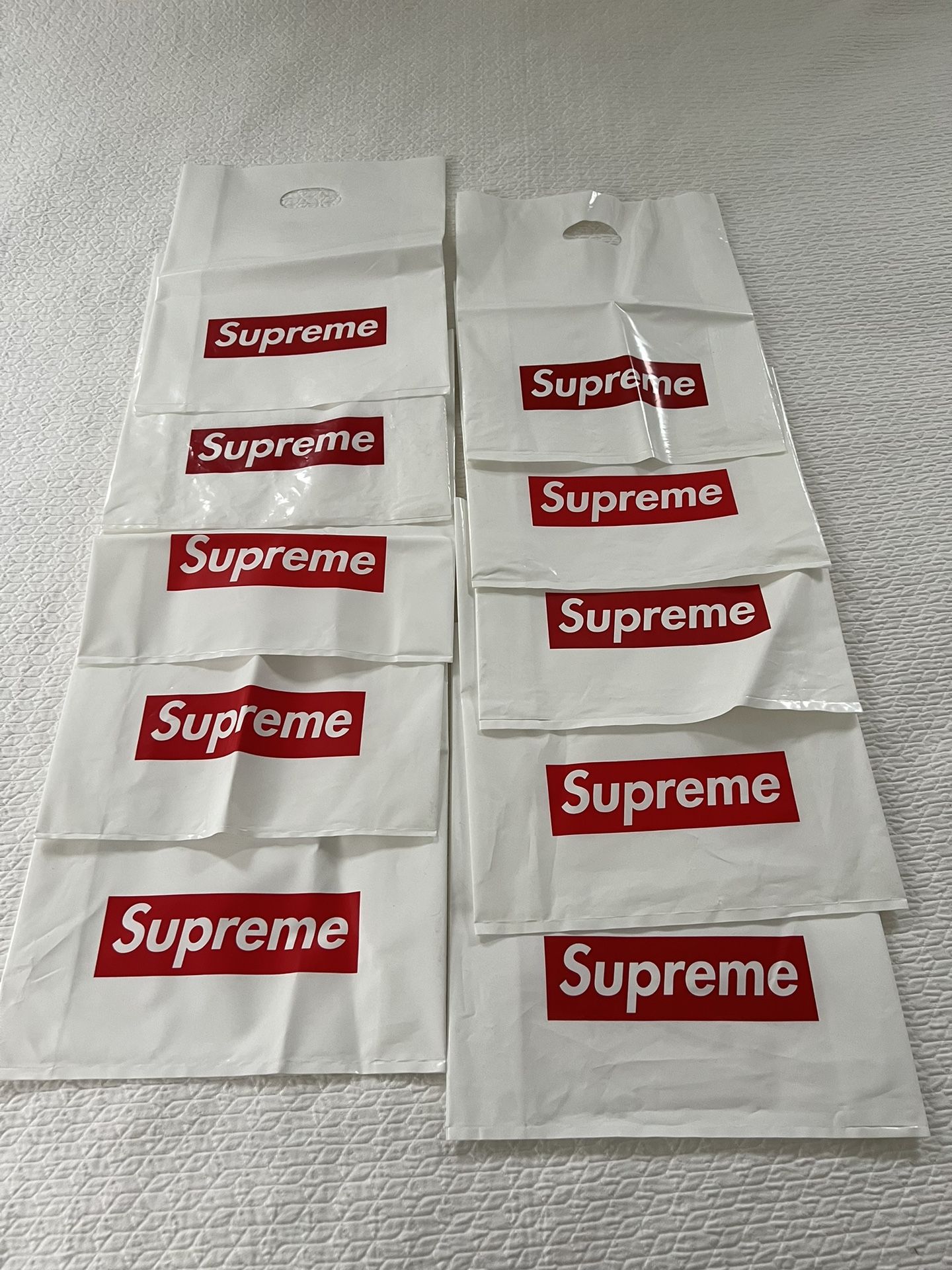 Supreme box logo bags